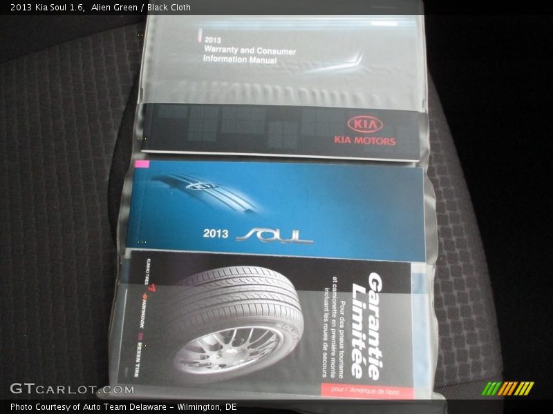 Alien Green / Black Cloth 2013 Kia Soul 1.6