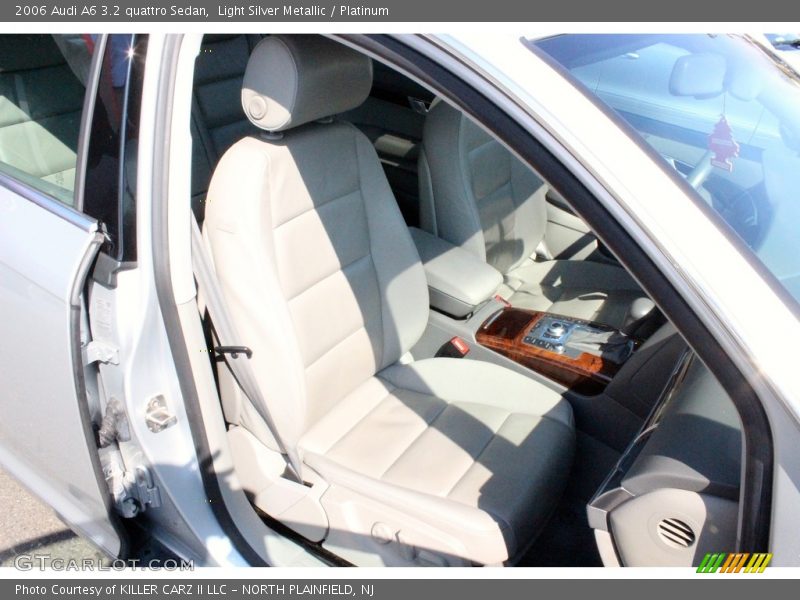 Light Silver Metallic / Platinum 2006 Audi A6 3.2 quattro Sedan