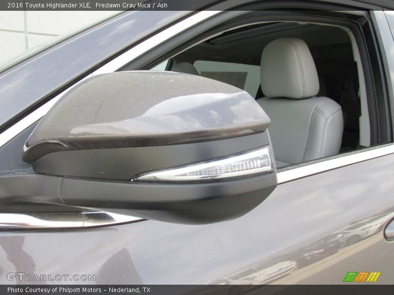 Predawn Gray Mica / Ash 2016 Toyota Highlander XLE
