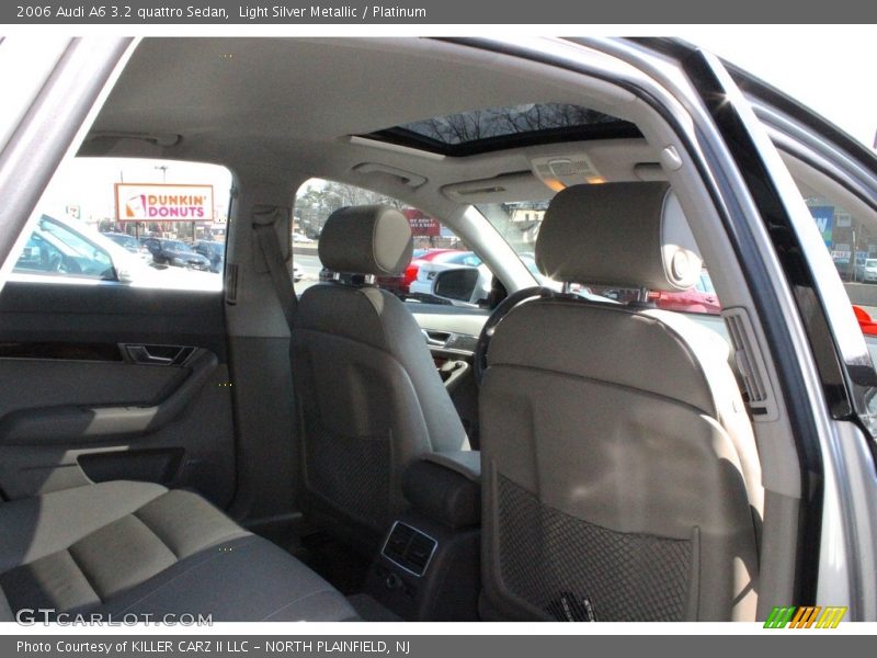 Light Silver Metallic / Platinum 2006 Audi A6 3.2 quattro Sedan