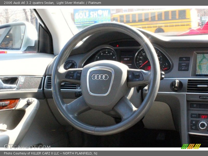 Light Silver Metallic / Platinum 2006 Audi A6 3.2 quattro Sedan