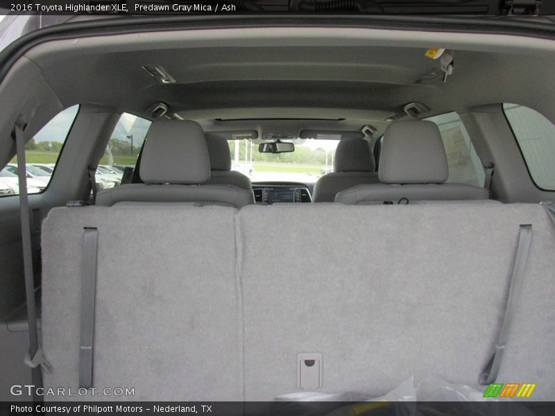 Predawn Gray Mica / Ash 2016 Toyota Highlander XLE