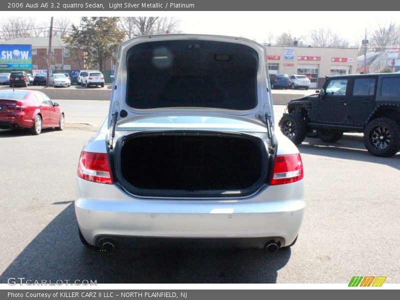 Light Silver Metallic / Platinum 2006 Audi A6 3.2 quattro Sedan