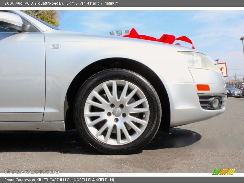 Light Silver Metallic / Platinum 2006 Audi A6 3.2 quattro Sedan