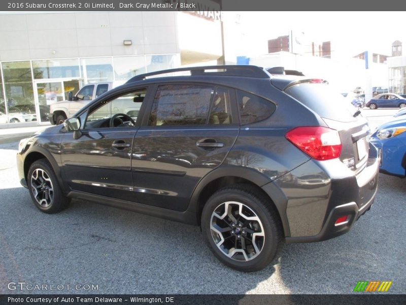 Dark Gray Metallic / Black 2016 Subaru Crosstrek 2.0i Limited