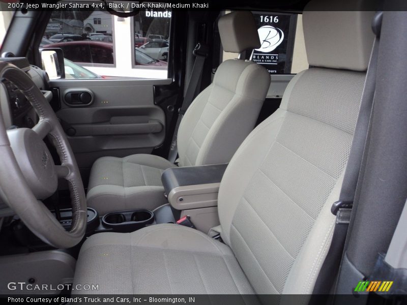 Black / Dark Khaki/Medium Khaki 2007 Jeep Wrangler Sahara 4x4