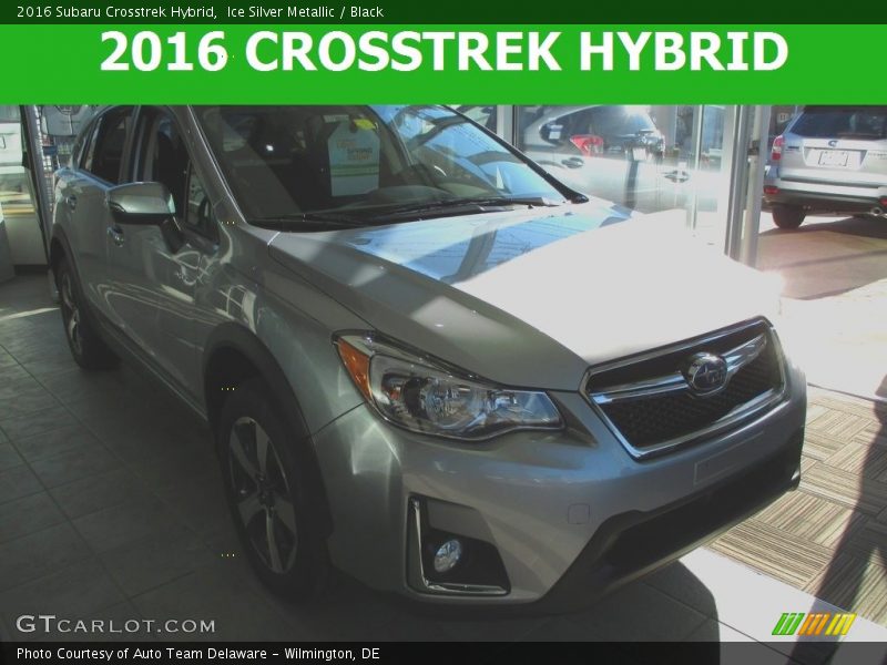 Ice Silver Metallic / Black 2016 Subaru Crosstrek Hybrid