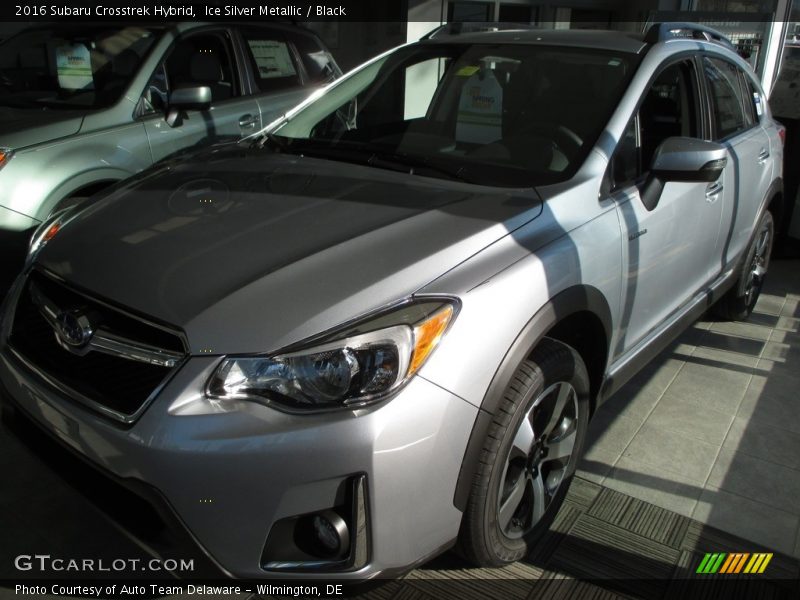 Ice Silver Metallic / Black 2016 Subaru Crosstrek Hybrid