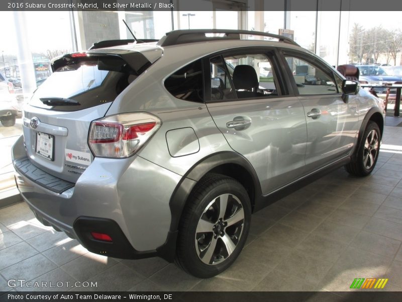 Ice Silver Metallic / Black 2016 Subaru Crosstrek Hybrid