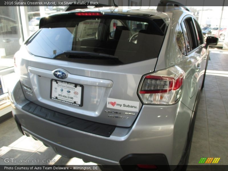 Ice Silver Metallic / Black 2016 Subaru Crosstrek Hybrid