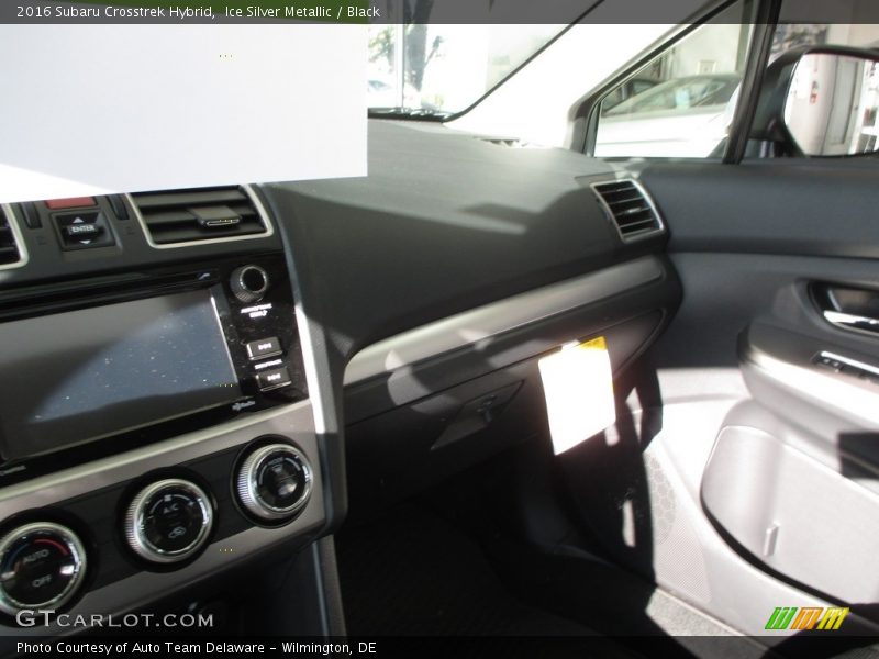 Ice Silver Metallic / Black 2016 Subaru Crosstrek Hybrid