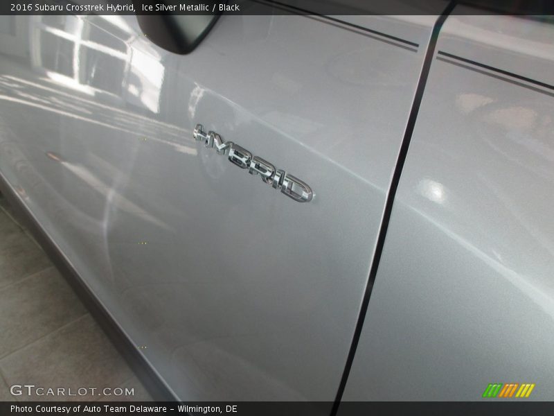 Ice Silver Metallic / Black 2016 Subaru Crosstrek Hybrid