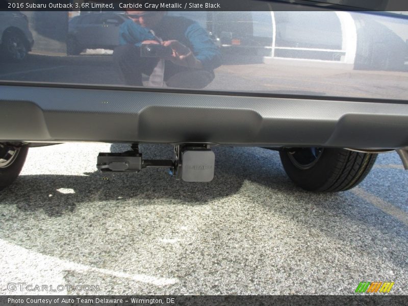 Carbide Gray Metallic / Slate Black 2016 Subaru Outback 3.6R Limited