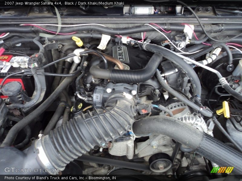 Black / Dark Khaki/Medium Khaki 2007 Jeep Wrangler Sahara 4x4