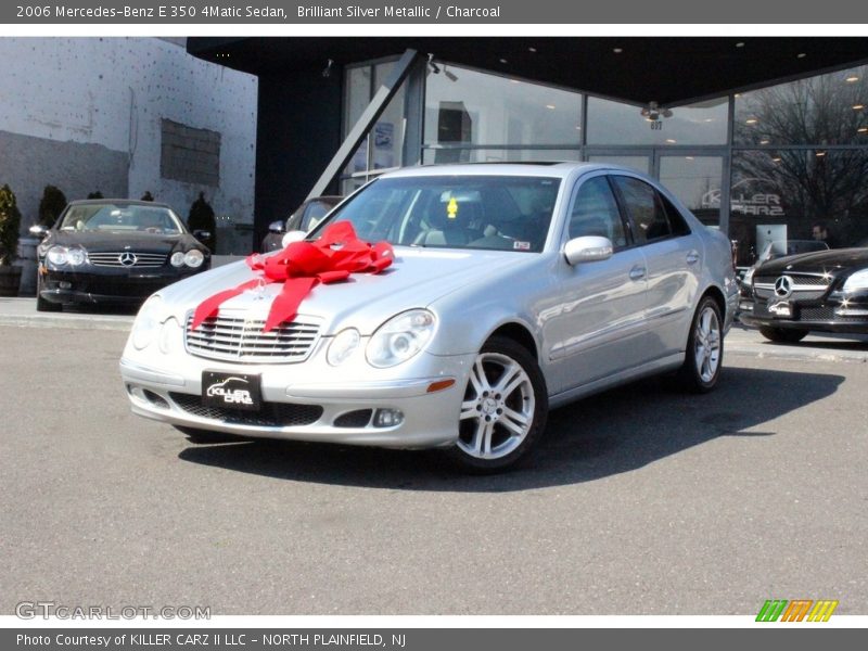 Brilliant Silver Metallic / Charcoal 2006 Mercedes-Benz E 350 4Matic Sedan