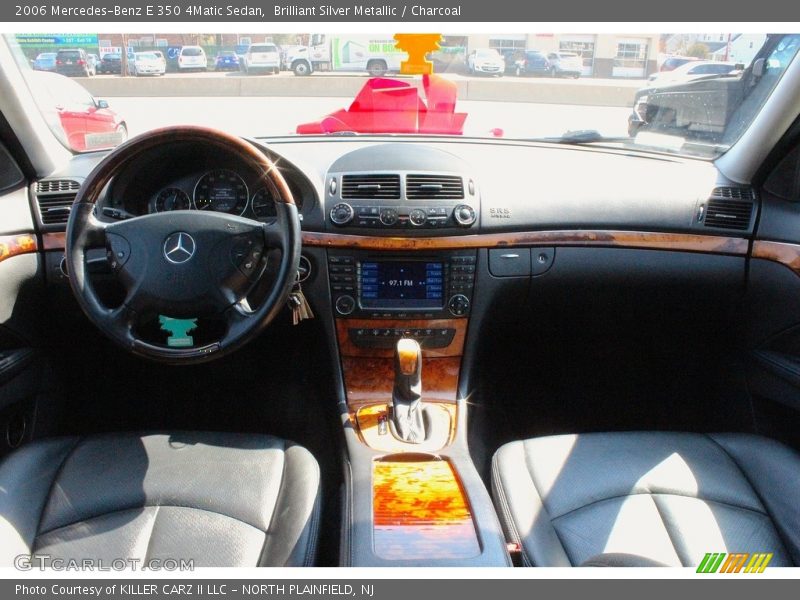 Brilliant Silver Metallic / Charcoal 2006 Mercedes-Benz E 350 4Matic Sedan