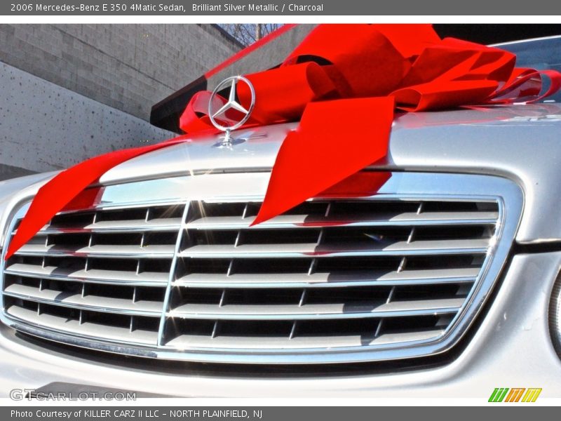 Brilliant Silver Metallic / Charcoal 2006 Mercedes-Benz E 350 4Matic Sedan
