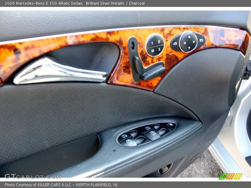 Brilliant Silver Metallic / Charcoal 2006 Mercedes-Benz E 350 4Matic Sedan