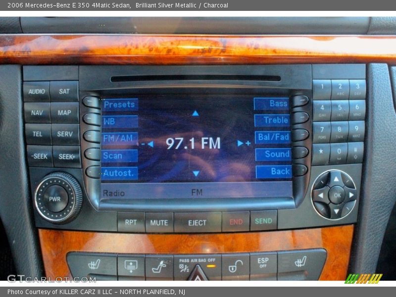 Brilliant Silver Metallic / Charcoal 2006 Mercedes-Benz E 350 4Matic Sedan