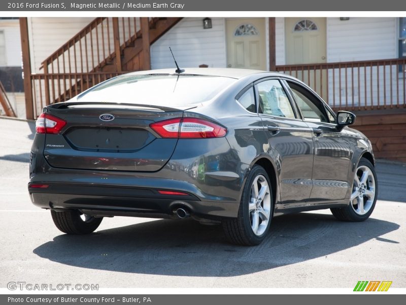 Magnetic Metallic / Medium Earth Gray 2016 Ford Fusion S