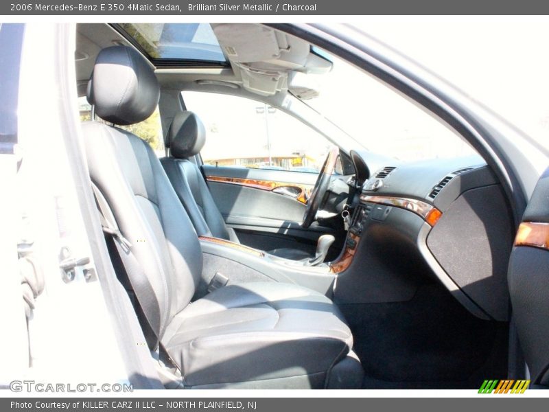 Brilliant Silver Metallic / Charcoal 2006 Mercedes-Benz E 350 4Matic Sedan