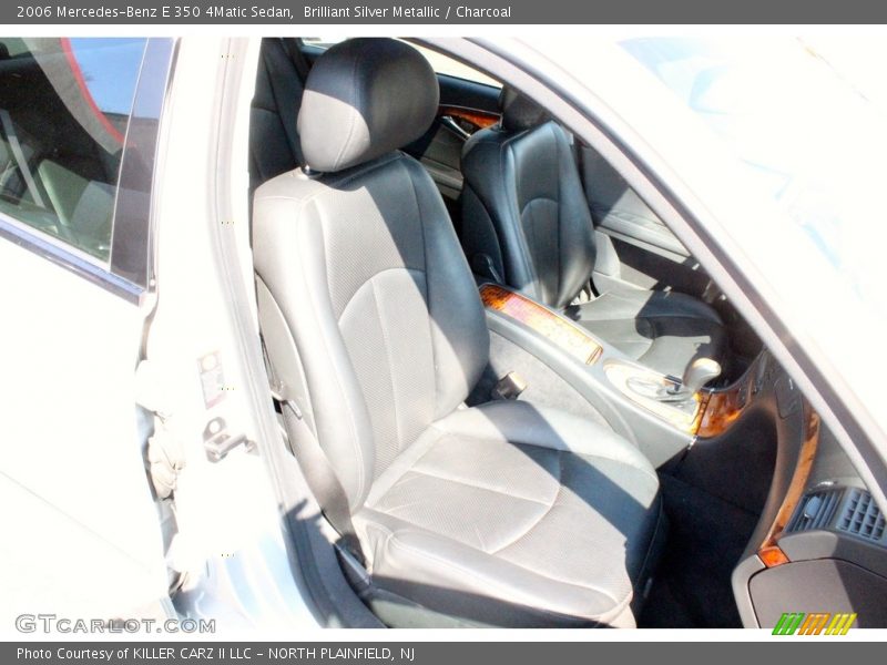 Brilliant Silver Metallic / Charcoal 2006 Mercedes-Benz E 350 4Matic Sedan