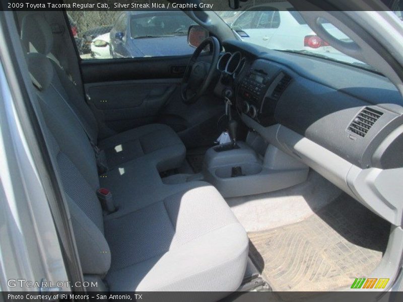 Silver Streak Mica / Graphite Gray 2009 Toyota Tacoma Regular Cab