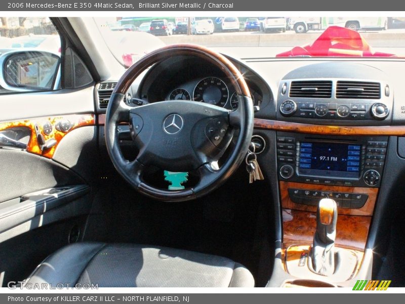 Brilliant Silver Metallic / Charcoal 2006 Mercedes-Benz E 350 4Matic Sedan