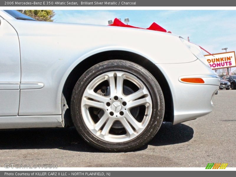 Brilliant Silver Metallic / Charcoal 2006 Mercedes-Benz E 350 4Matic Sedan
