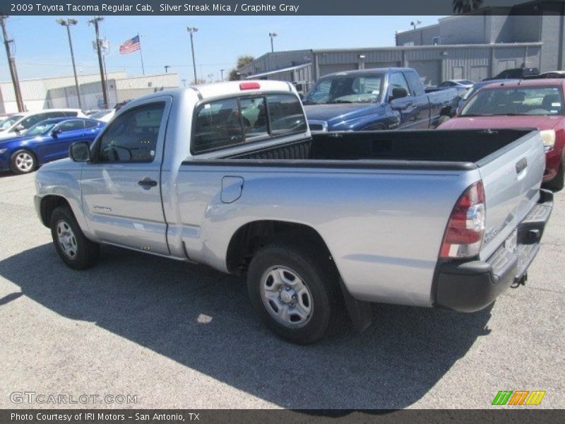 Silver Streak Mica / Graphite Gray 2009 Toyota Tacoma Regular Cab
