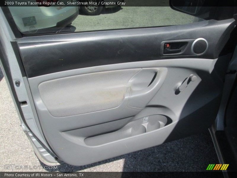 Silver Streak Mica / Graphite Gray 2009 Toyota Tacoma Regular Cab