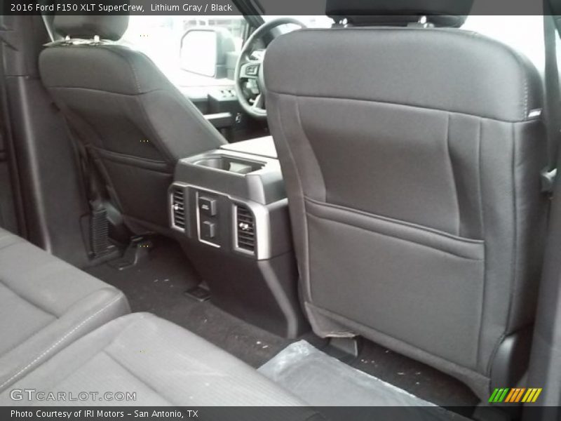 Lithium Gray / Black 2016 Ford F150 XLT SuperCrew