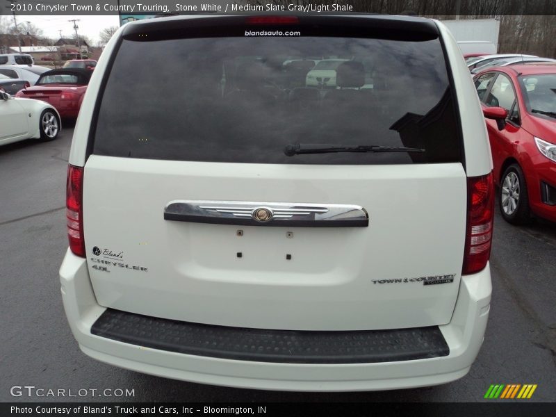 Stone White / Medium Slate Gray/Light Shale 2010 Chrysler Town & Country Touring