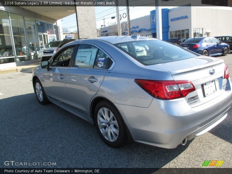 Ice Silver Metallic / Slate Black 2016 Subaru Legacy 3.6R Limited