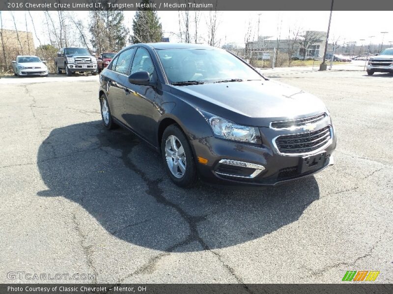 Tungsten Metallic / Medium Titanium 2016 Chevrolet Cruze Limited LT