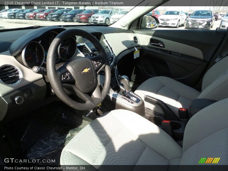 Tungsten Metallic / Medium Titanium 2016 Chevrolet Cruze Limited LT