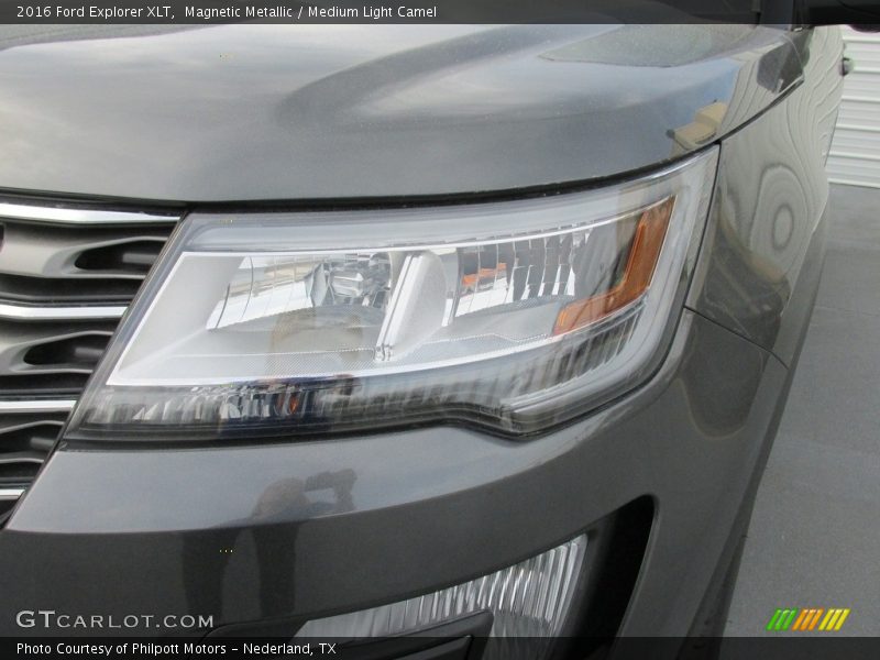 Magnetic Metallic / Medium Light Camel 2016 Ford Explorer XLT