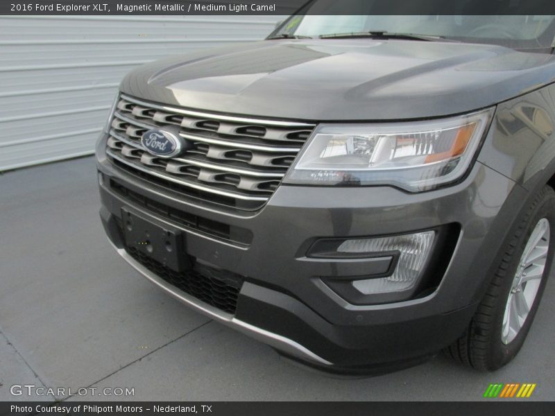 Magnetic Metallic / Medium Light Camel 2016 Ford Explorer XLT