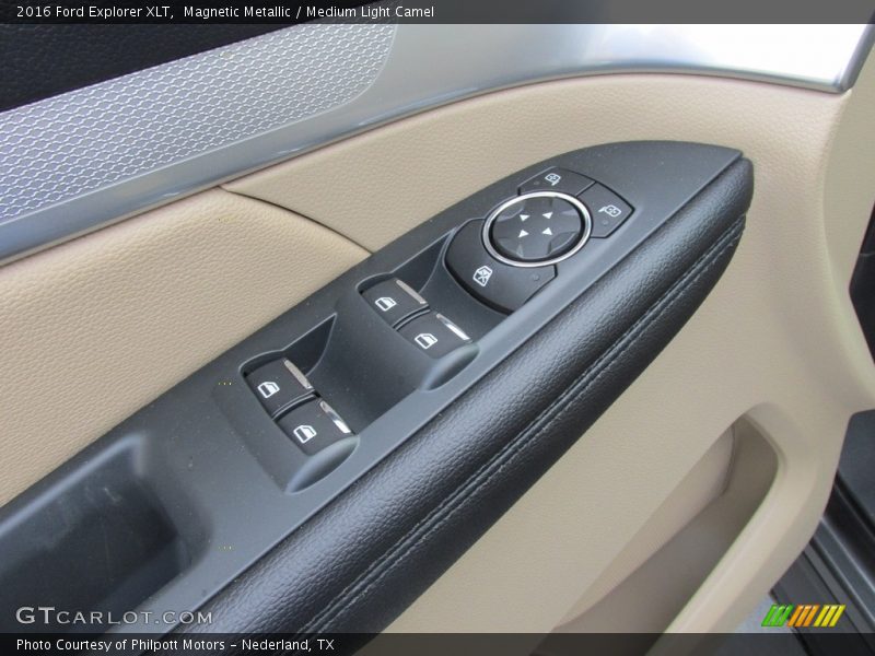 Magnetic Metallic / Medium Light Camel 2016 Ford Explorer XLT
