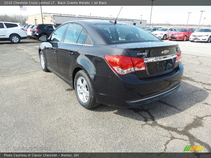 Black Granite Metallic / Jet Black 2016 Chevrolet Cruze Limited LT