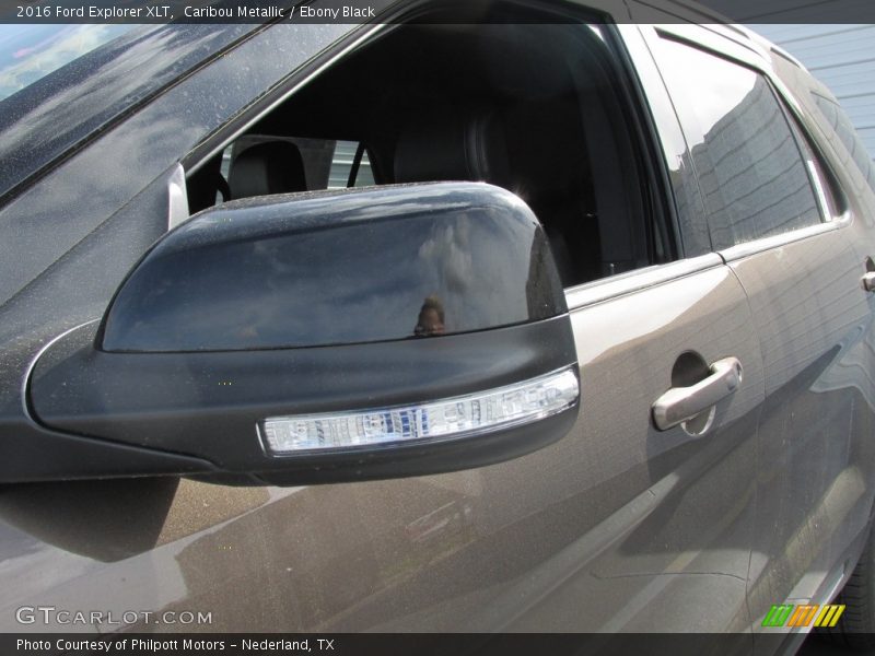 Caribou Metallic / Ebony Black 2016 Ford Explorer XLT