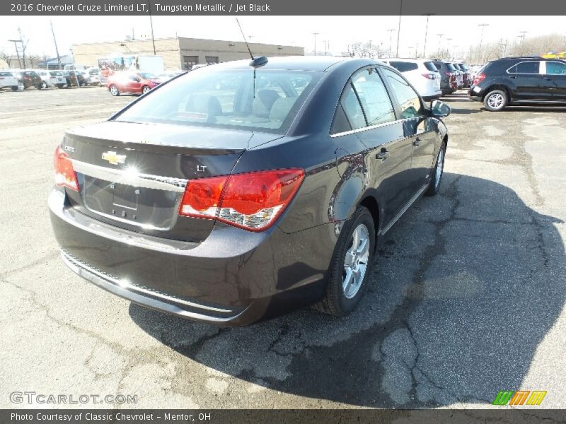 Tungsten Metallic / Jet Black 2016 Chevrolet Cruze Limited LT