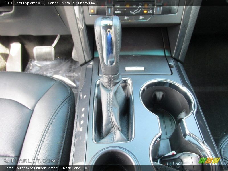Caribou Metallic / Ebony Black 2016 Ford Explorer XLT