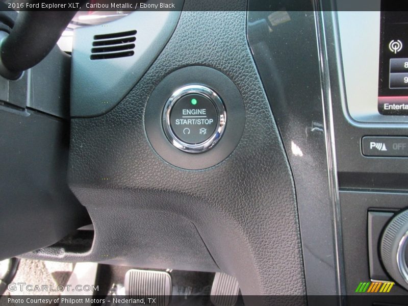 Caribou Metallic / Ebony Black 2016 Ford Explorer XLT