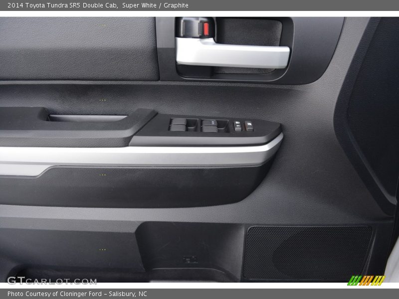 Super White / Graphite 2014 Toyota Tundra SR5 Double Cab