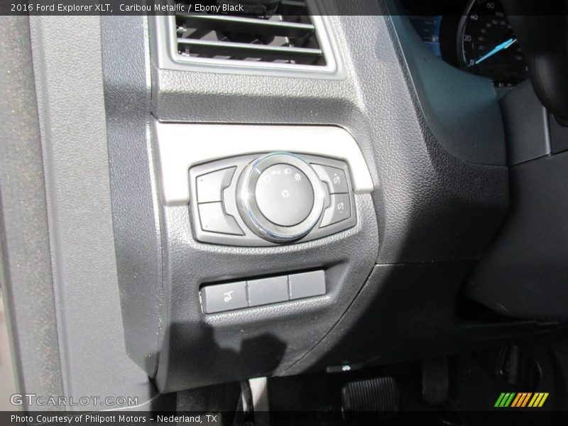 Caribou Metallic / Ebony Black 2016 Ford Explorer XLT