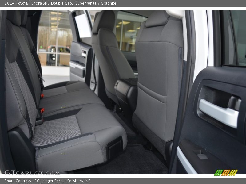 Super White / Graphite 2014 Toyota Tundra SR5 Double Cab