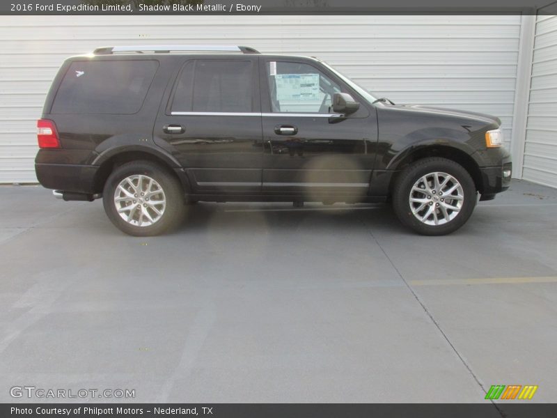 Shadow Black Metallic / Ebony 2016 Ford Expedition Limited