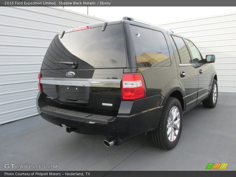 Shadow Black Metallic / Ebony 2016 Ford Expedition Limited