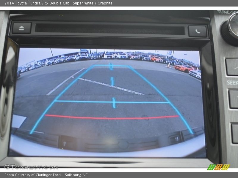 Super White / Graphite 2014 Toyota Tundra SR5 Double Cab